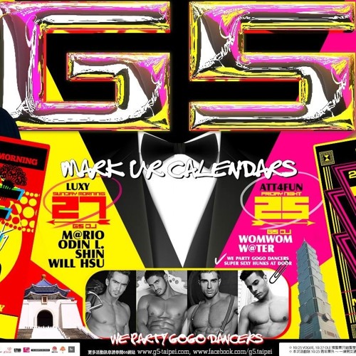 G5 & WE PARTY At Luxy PULSE ROOM 27th.OCT.2013 (DJ@SHin)  Part 2 artwork